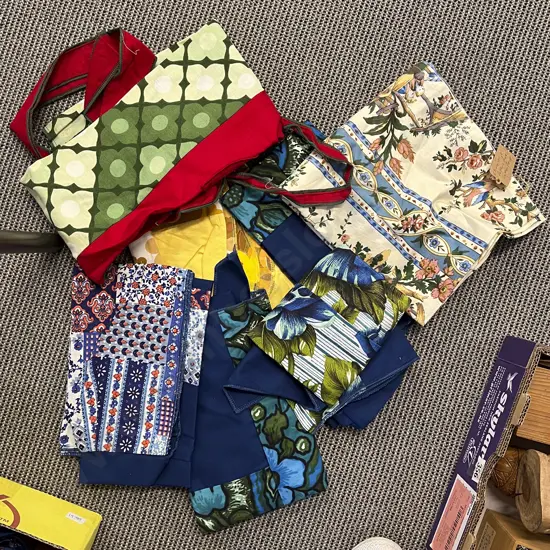 Box of Assorted Vintage Aprons