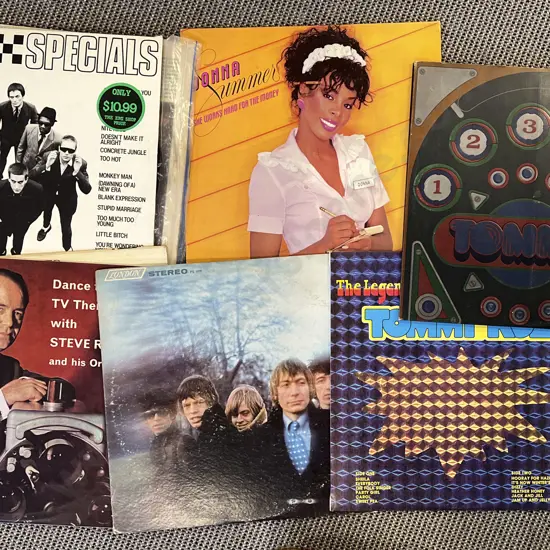 Box of Assorted Records