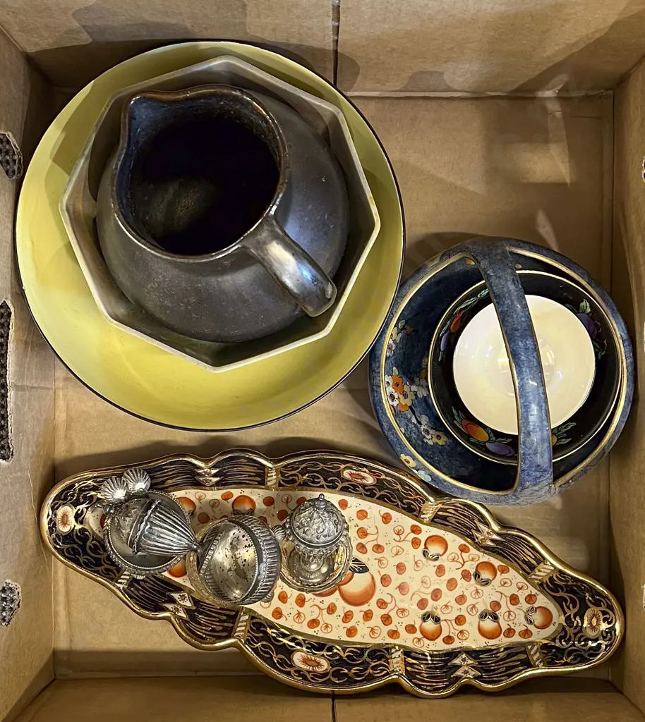Box of Assorted Fancy China etc Image 1++