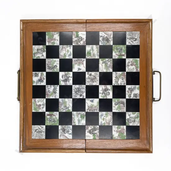 Cased Chess Set
