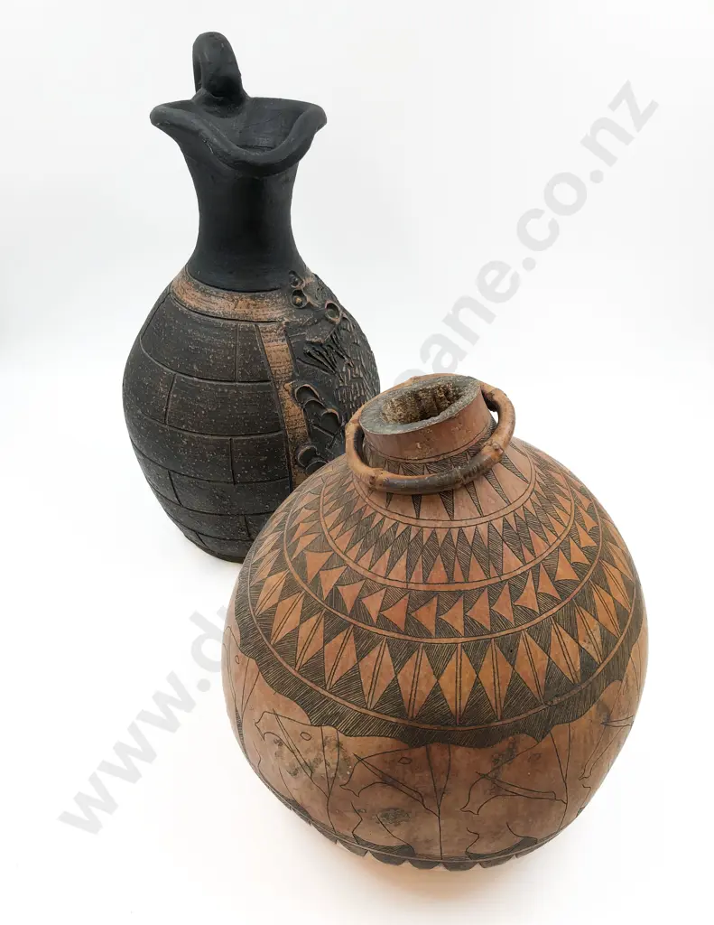 Decorative Gourd and Jug Image 1++
