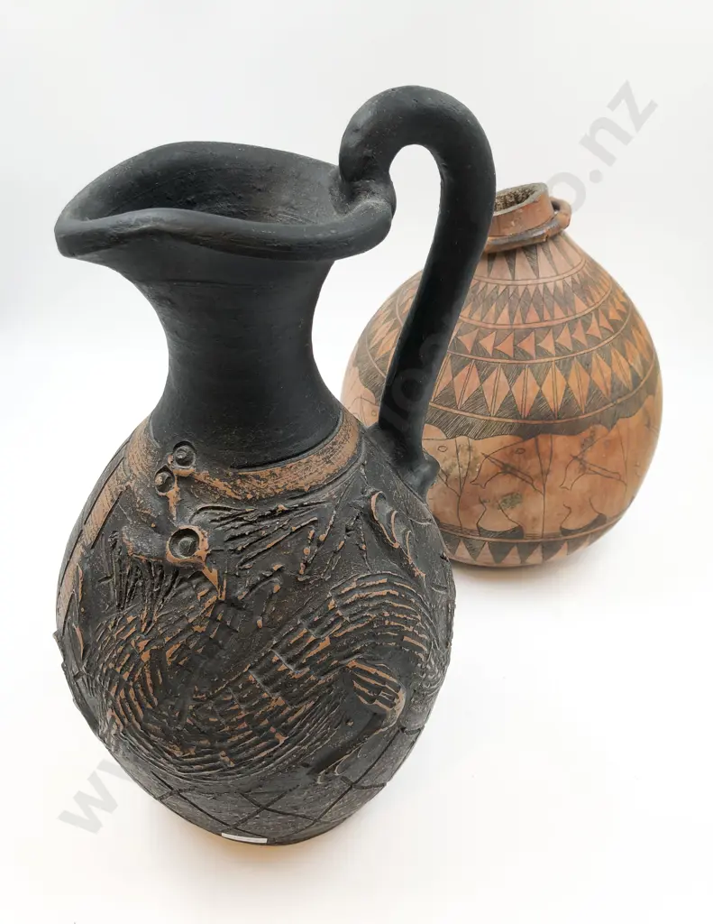 Decorative Gourd and Jug Image 1++