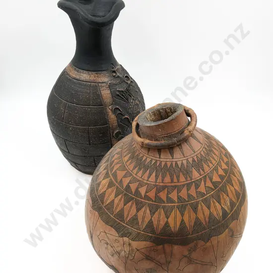 Decorative Gourd and Jug