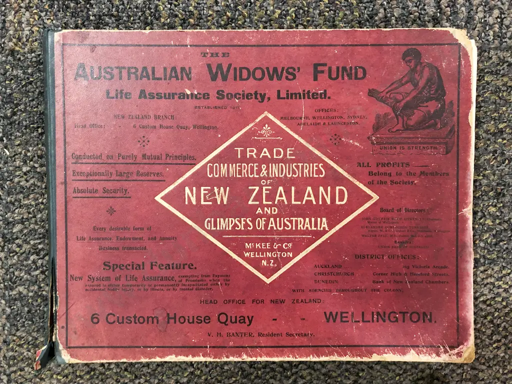 Trade Commerce & Industries of New Zealand and Glimpses of Australia Image 1++