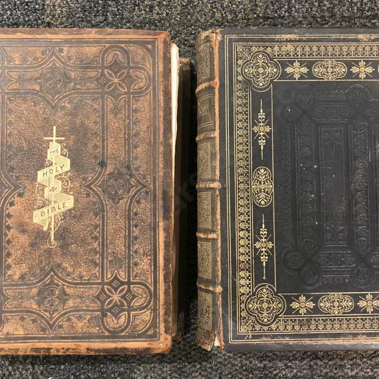 Two Vintage Bibles