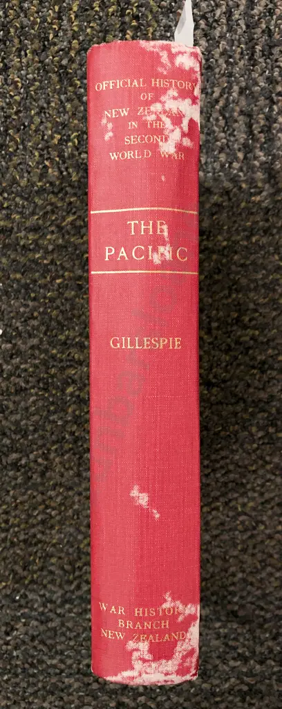 Official History of New Zealand in the Second World War  - "The Pacific" Image 1++