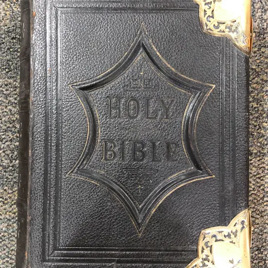 Large Ornate Holy Bible