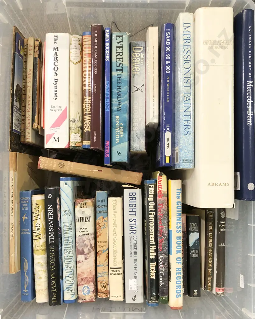 Large Quantity of Assorted Books Image 1++