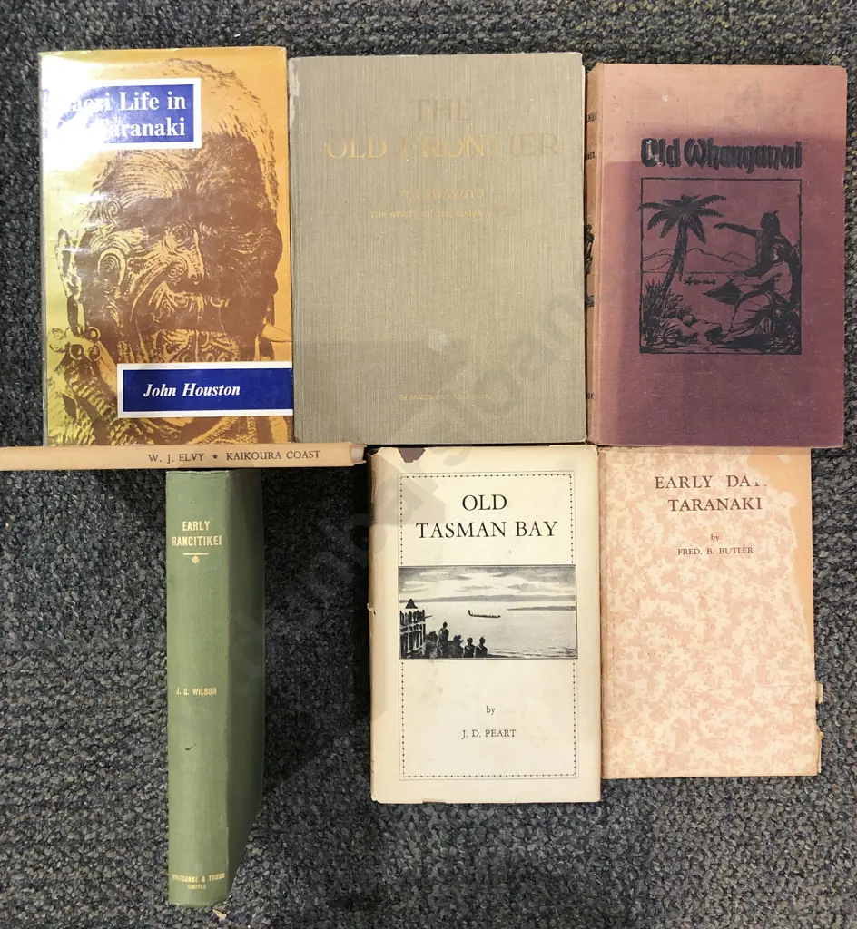 Seven Vintage Books on Early New Zealand Image 1++