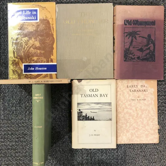 Seven Vintage Books on Early New Zealand