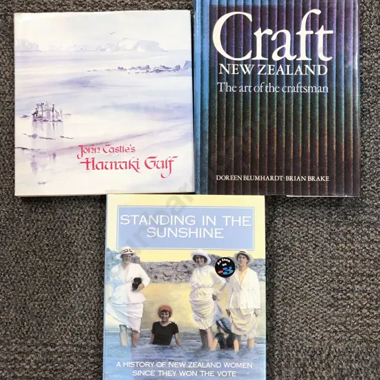 "Craft New Zealand" by Doreen Blumdhart and Brian Blake with Two Others