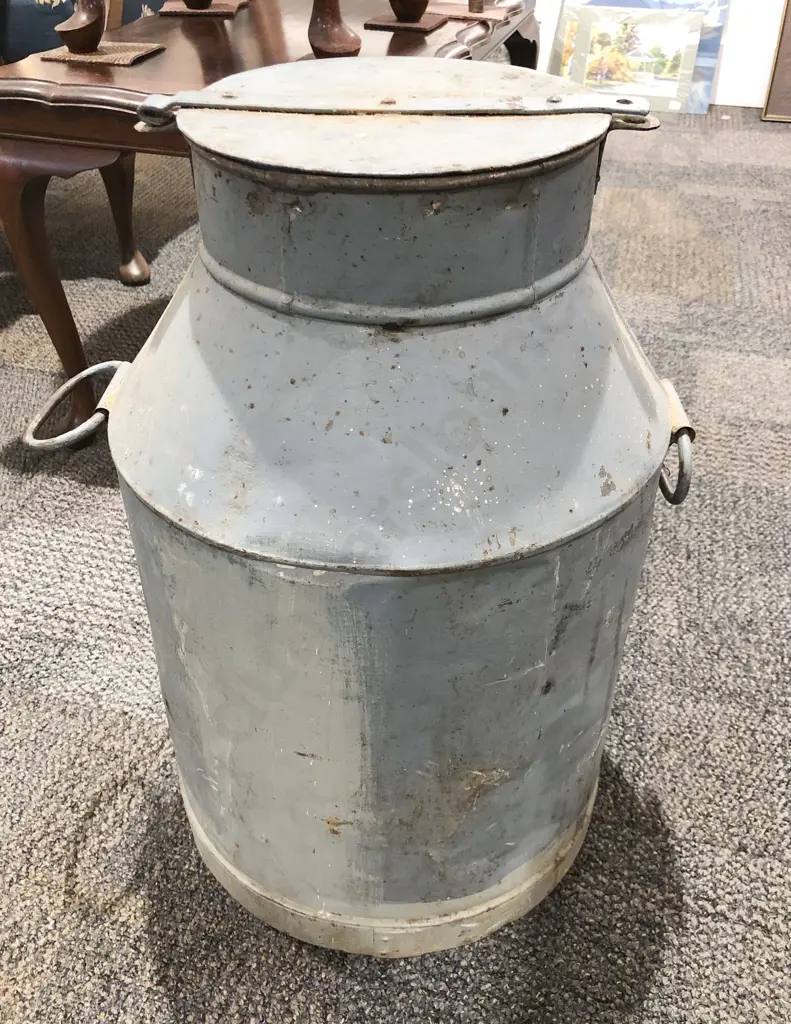 Vintage Milk Cannister Image 1++