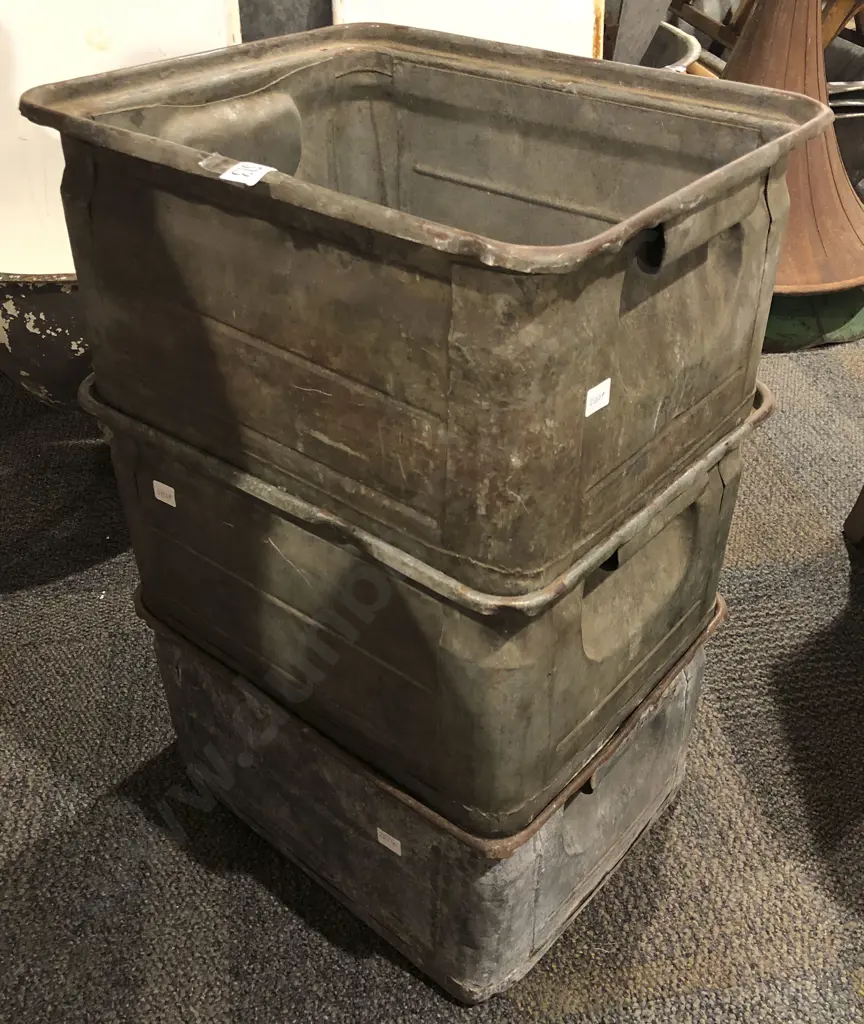 Three Industrial Metal Boxes Image 1++