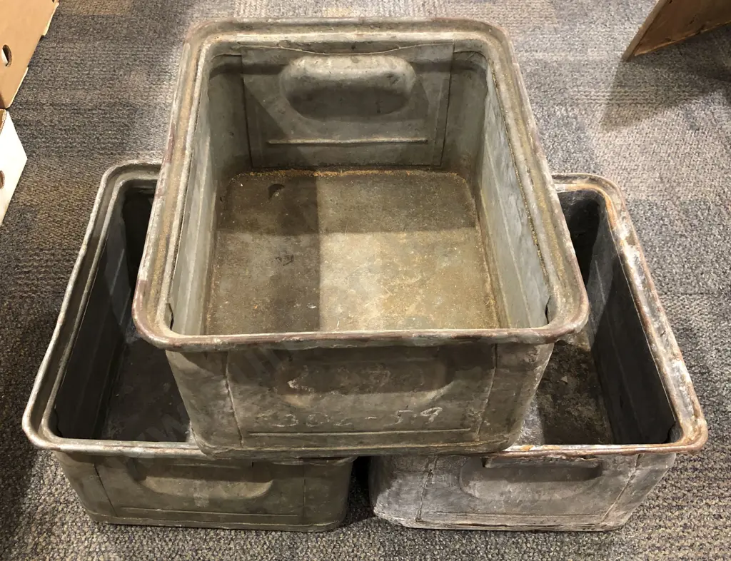 Three Industrial Metal Boxes Image 1++