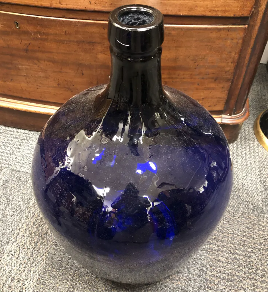 Large Cobalt Blue Carboy Image 1++