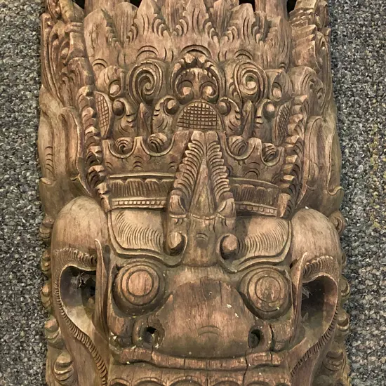 Barong Balinese Carved Mask