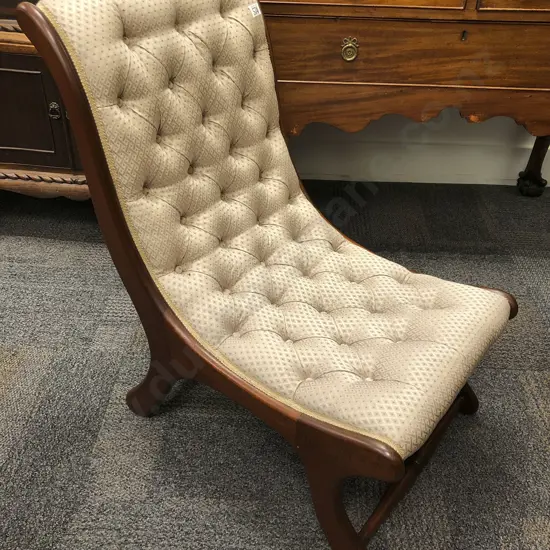 Button Back Nursing Chair