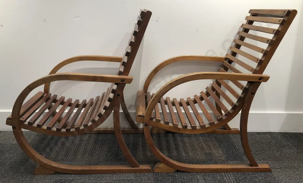 Pair of Viennese Art Deco Chairs From The Collection of Mario Fleischl Image 1++