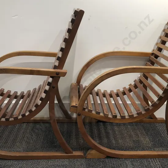 Pair of Viennese Art Deco Chairs From The Collection of Mario Fleischl