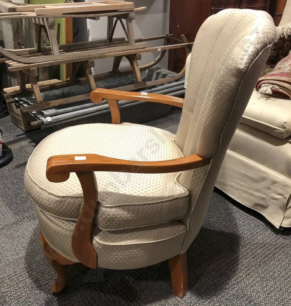 Upholstered Armchair Image 1++