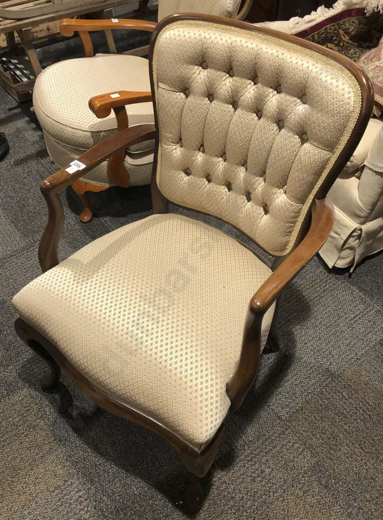 Upholstered Armchair Image 1++