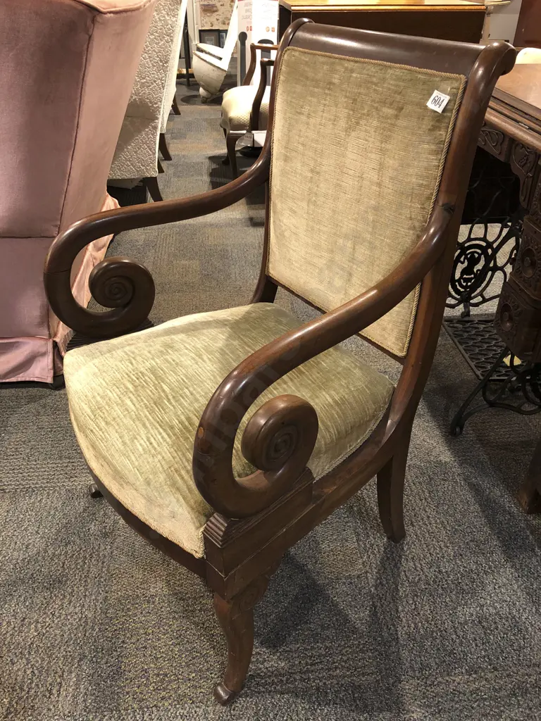 William IV Library Chair Image 1++