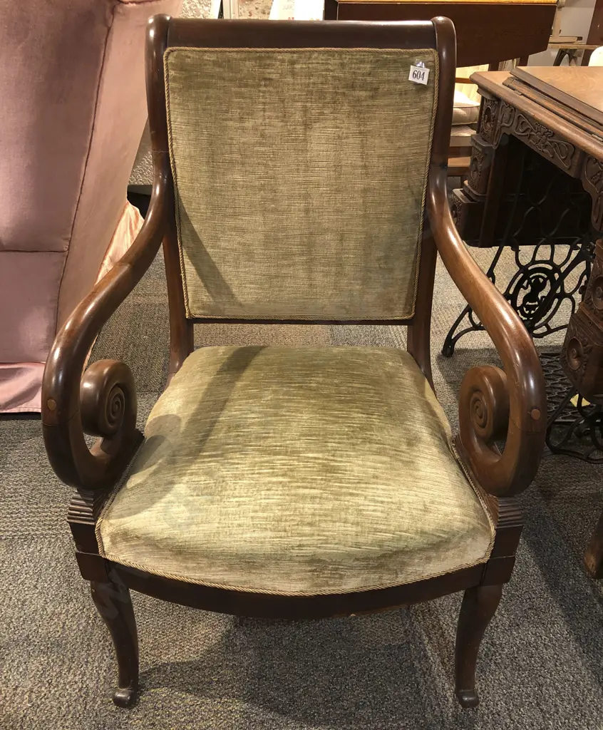 William IV Library Chair Image 1++