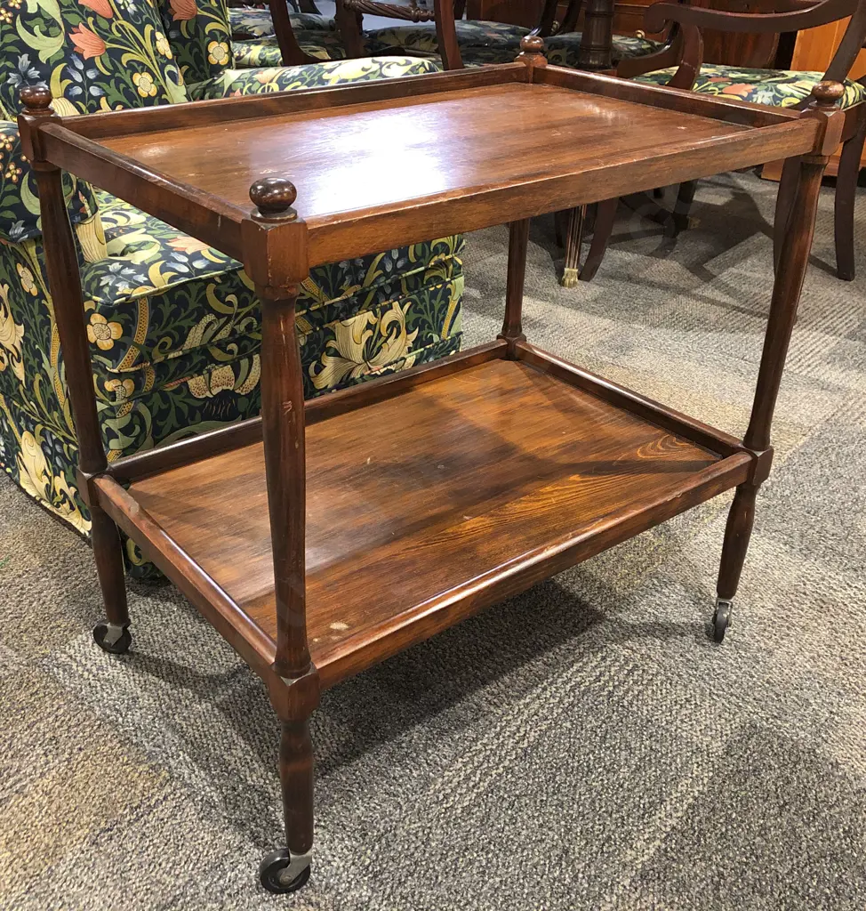 Two Tier Tea Trolley Image 1++