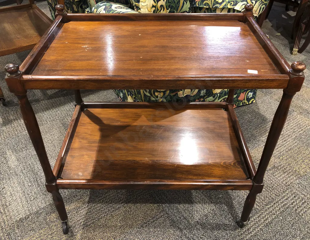 Two Tier Tea Trolley Image 1++