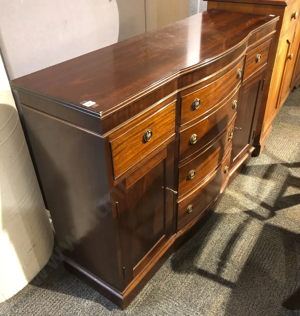 Reproduction Mahogany Sideboard Image 1++