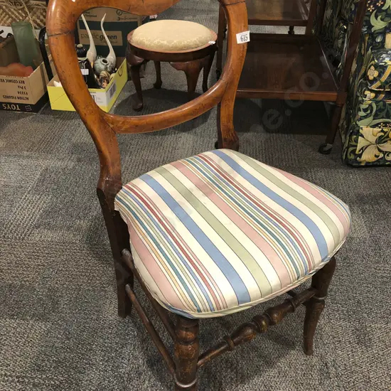 Balloon Back Side Chair