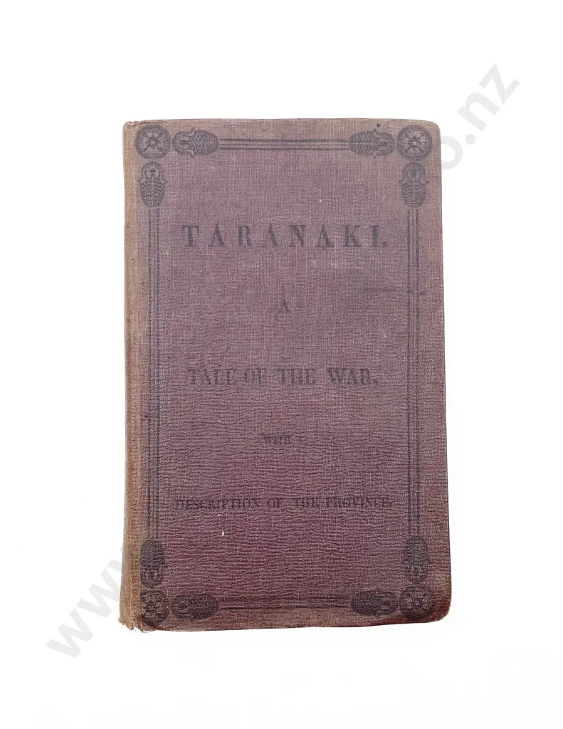 Butler Stoney Henry - Taranaki a Tale of the War Image 1++