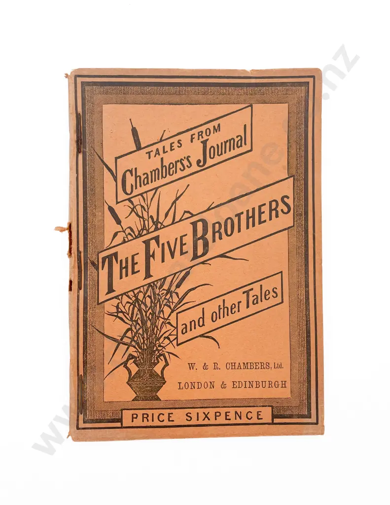 Tales From Chambers’s Journal. The Five Brothers. Five Fixes and Other Tales Image 1++