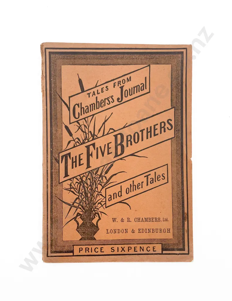 Tales From Chambers’s Journal. The Five Brothers. Five Fixes and Other Tales Image 1++