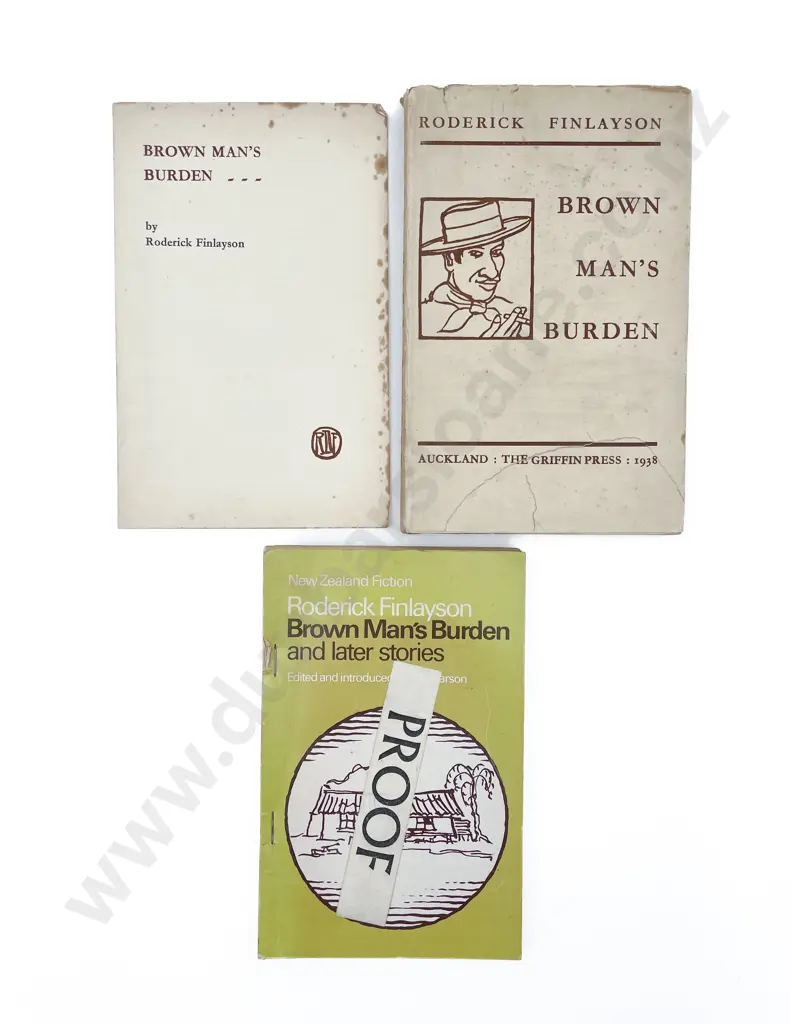 Finlayson Roderick - Brown Man’s Burden Image 1++