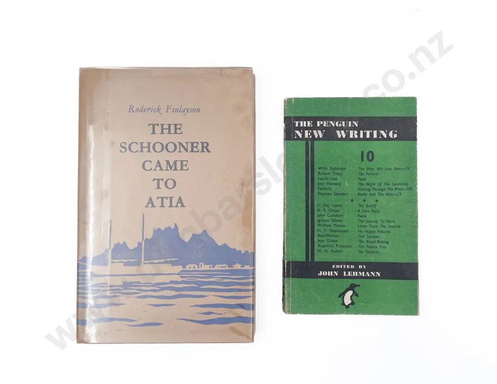 Finlayson Roderick "The Schooner Came to Atia" with Other Image 1++