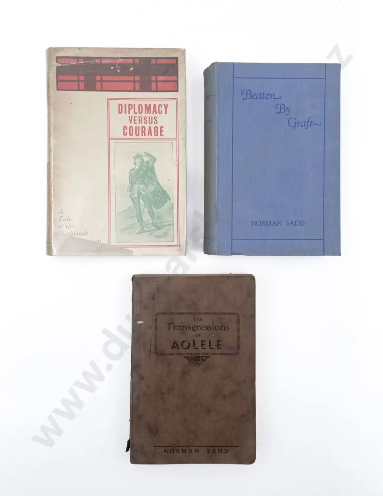 Three Various Novels by Sadd Image 1++