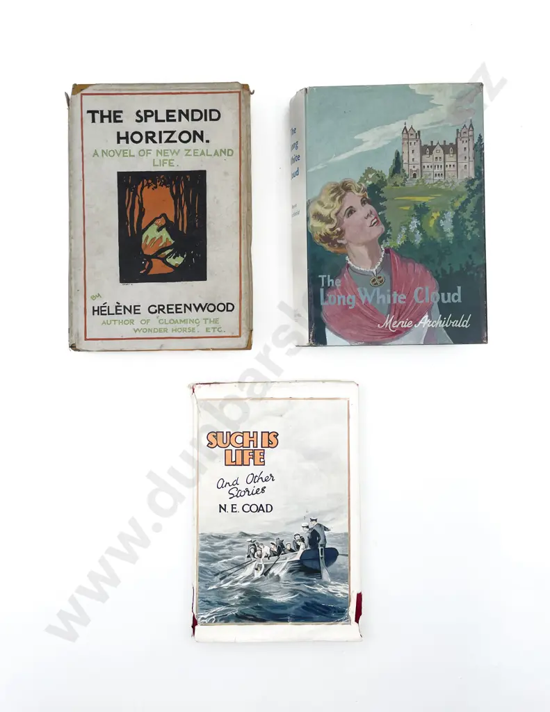 Three Various N.Z. Novels Image 1++