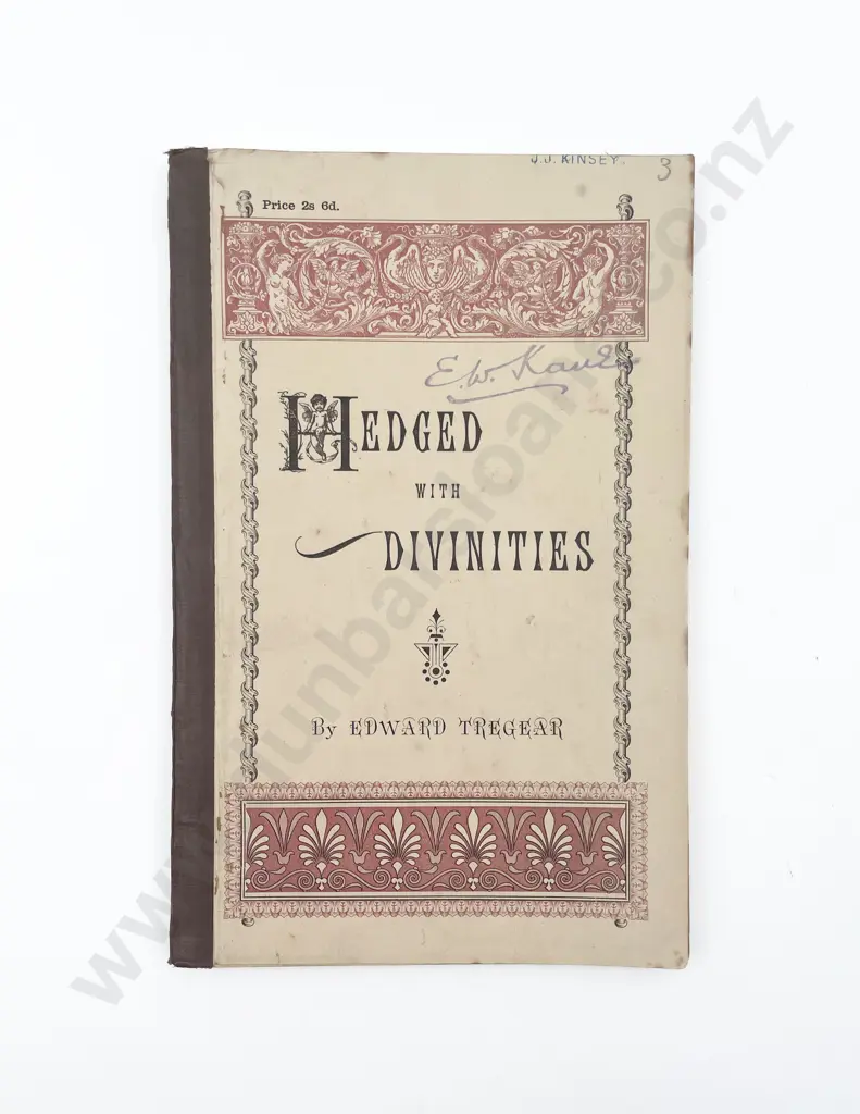 Tregear Edward - Hedged with Divinities Image 1++