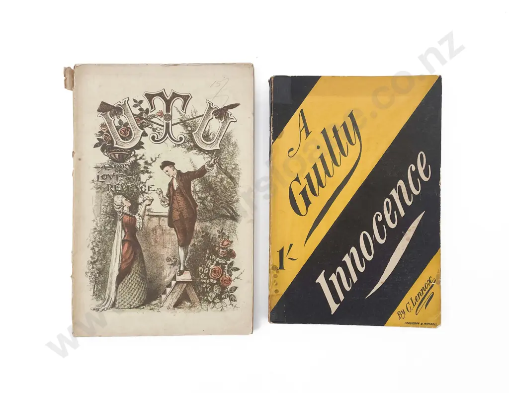 Two N.Z. Novels Image 1++