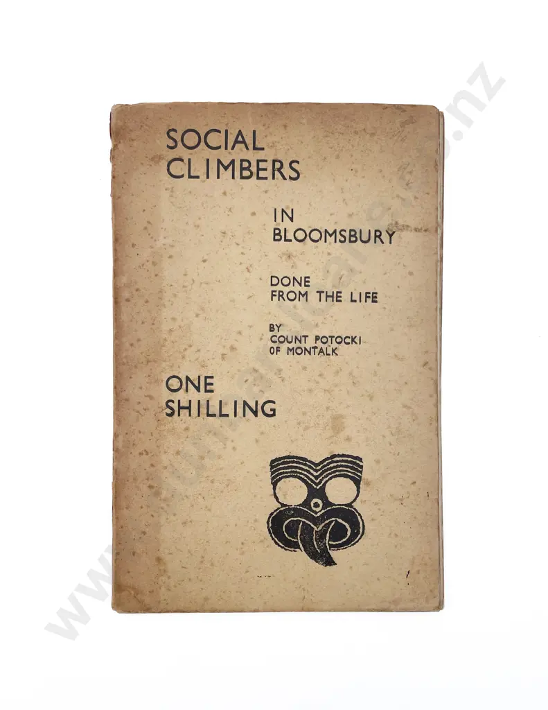 De Montalk Count Geoffrey Wladyslaw Vaile Potocki - Social Climbers in Bloomsbury Image 1++