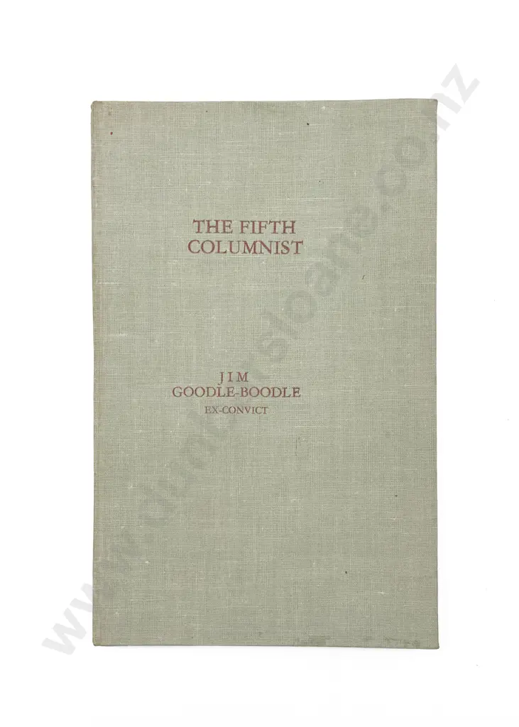 De Montalk Count Geoffrey Wladyslaw Vaile Potocki - The Fifth Columnist A Short Story by Jim Goodleboodle Image 1++