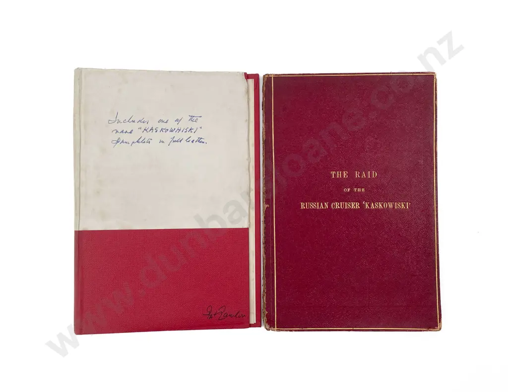 Luckie D.M. - The Raid of the Russian Cruiser ‘Kaskowiski’: An Old Story of Auckland Image 1++