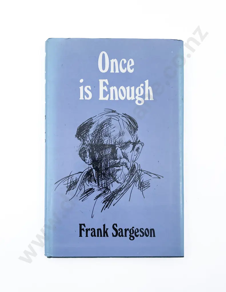 Sargeson Frank - Once is Enough Image 1++