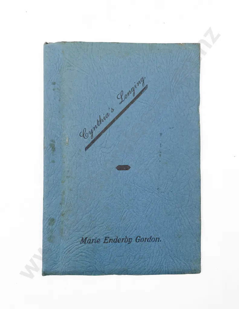 Gordon Marie Enderby - Cynthia’s Longing Image 1++