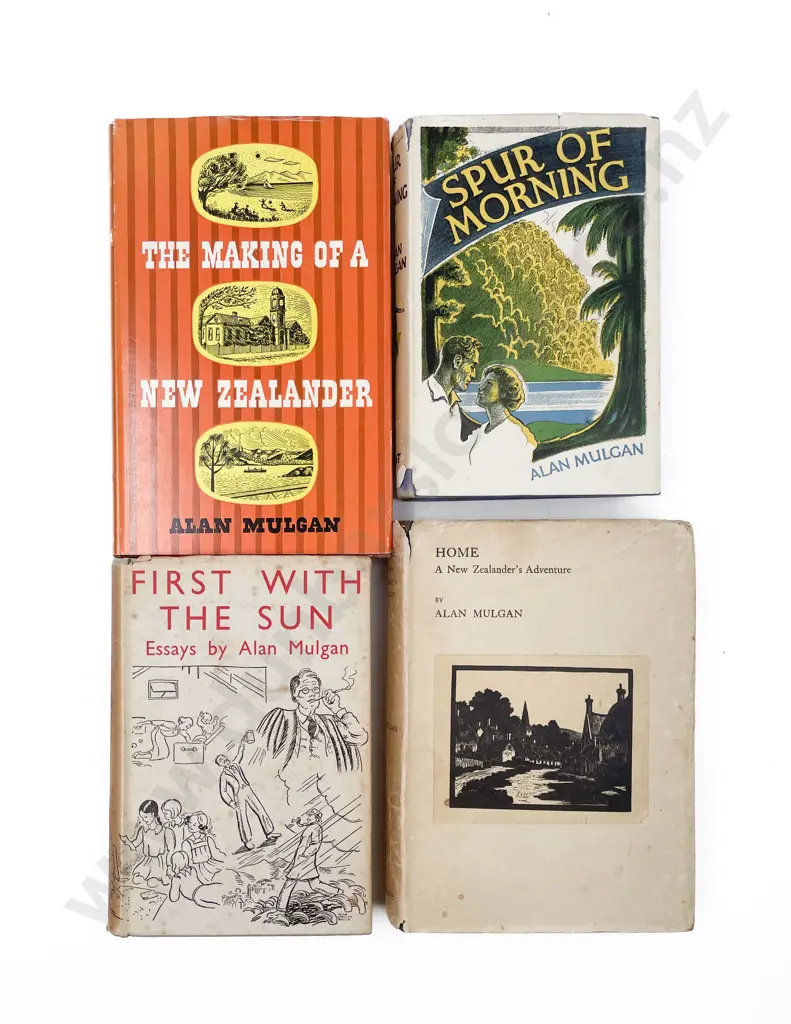 Four Various Published Works by Mulgan Alan Image 1++