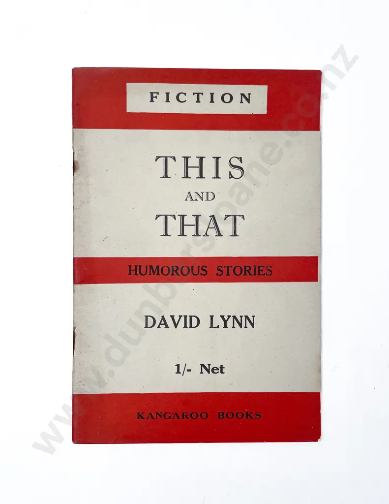 This and That: Humorous Stories by “David Lynn” Image 1++