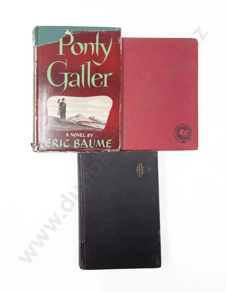 Three Inscribed Novels by Baume Eric Image 1++