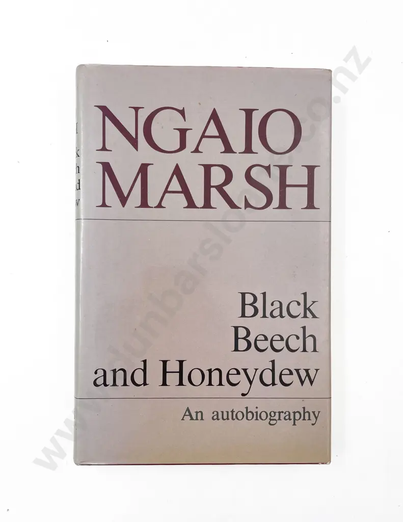 Marsh Ngaio - Black Beech and Honeydew: An Autobiography Image 1++