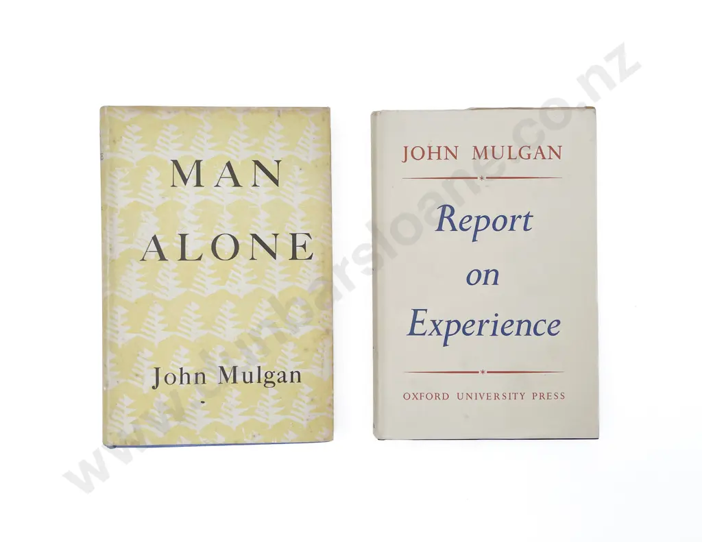 Two Novels by Mulgan John Image 1++